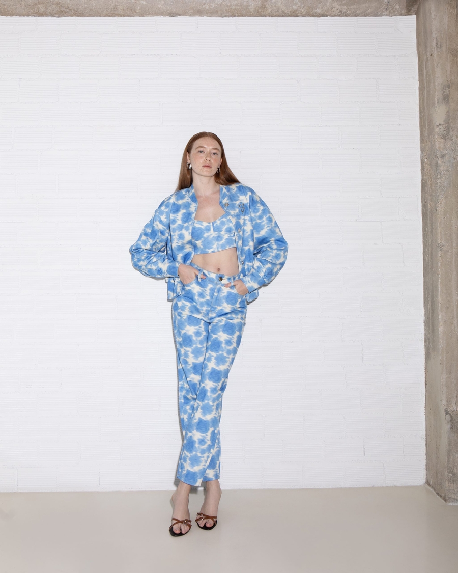 Mara Jean Flower Blue - Image 2