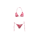 Tanned Rossie Fuchsia Bikini